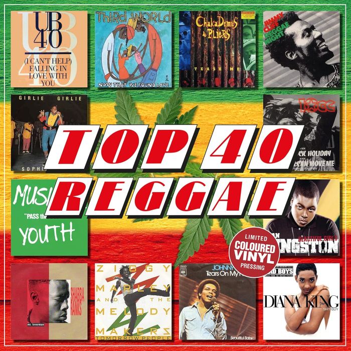 VARIOUS ARTISTS - TOP 40 REGGAE (DEEP RED VINYL) (IMPORT)