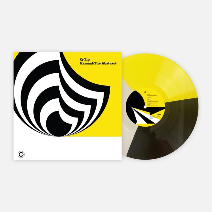 Q-TIP - KAMAAL THE ABSTRACT (YELLOW/WHITE/BLACK TRI COLOR VINYL)