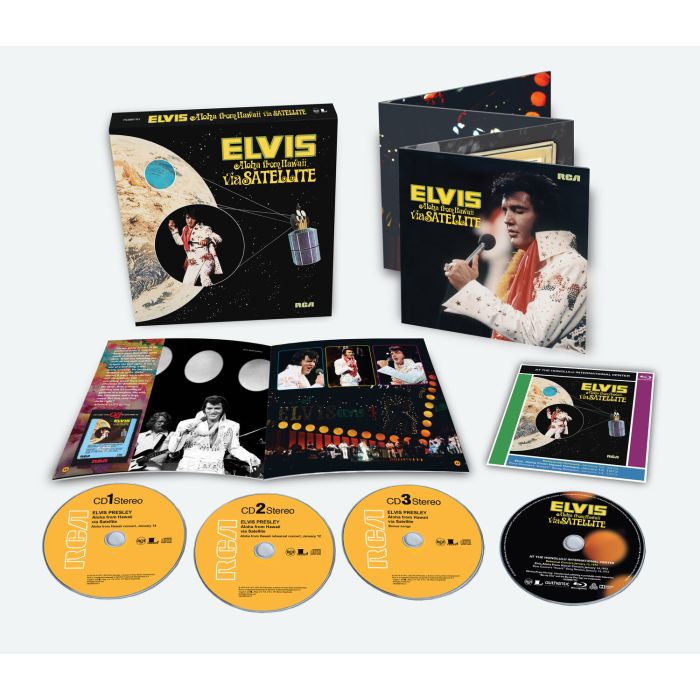 [3CD/1BLU-RAY] ELVIS PRESLEY - ALOHA FROM HAWAII VIA SATELLITE
