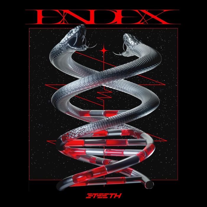 3TEETH - ENDEX (RED SMOKE VINYL)