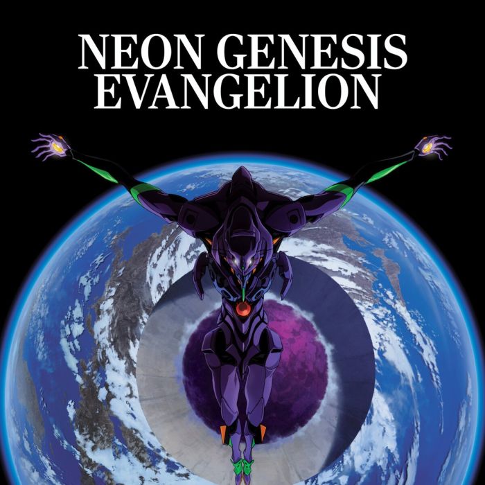 NEON GENESIS EVANGELION - NEON GENESIS EVANGELION OST (TRANSLUCENT BLUE W/ BLACK SMOKE VINY
