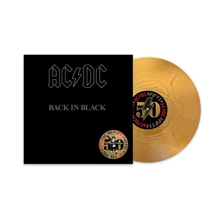 AC/DC - BACK IN BLACK (GOLD METALLIC VINYL)
