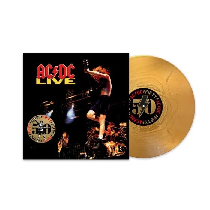 AC/DC - LIVE (GOLD METALLIC VINYL)