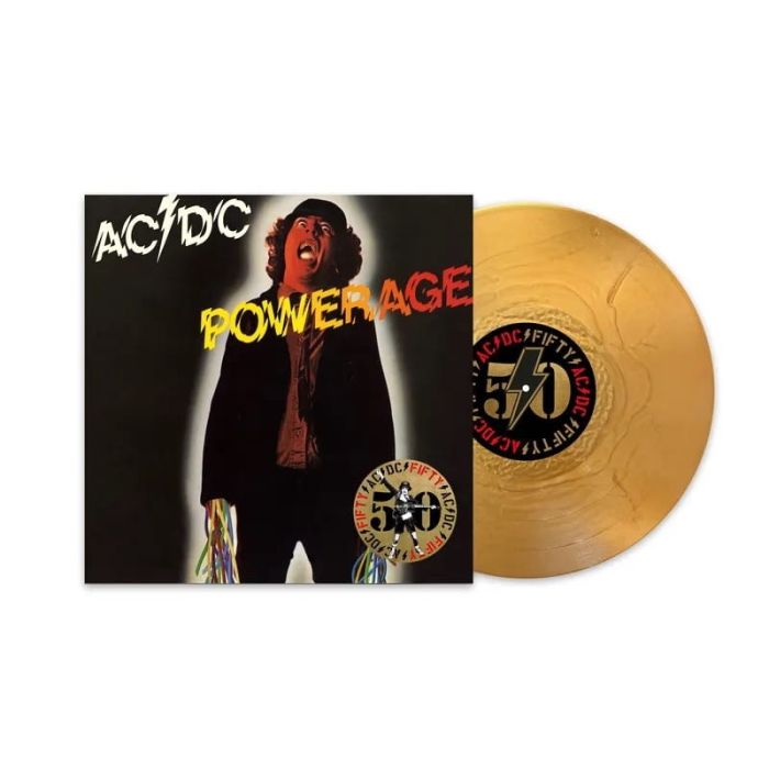 AC/DC - POWERAGE (GOLD METALLIC VINYL)