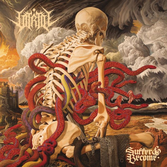 VITRIOL - SUFFER & BECOME (ORANGE CRUSH VINYL)