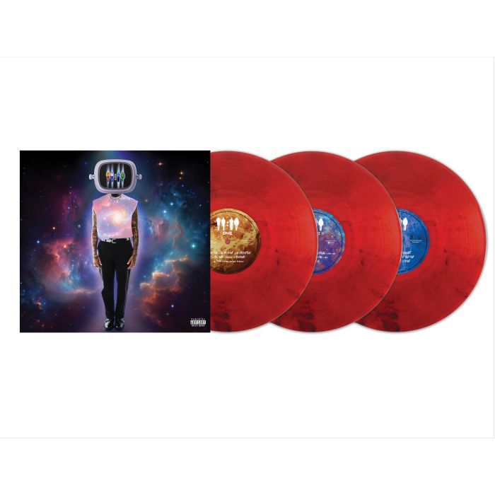 CHRIS BROWN - 11:11 (DELUXE) (3LP/RED SMOKE VINYL)