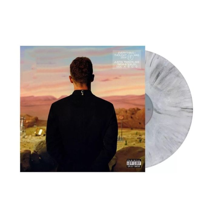 JUSTIN TIMBERLAKE - EVERYTHING I THOUGHT IT WAS (SILVER/BLACK VINYL)