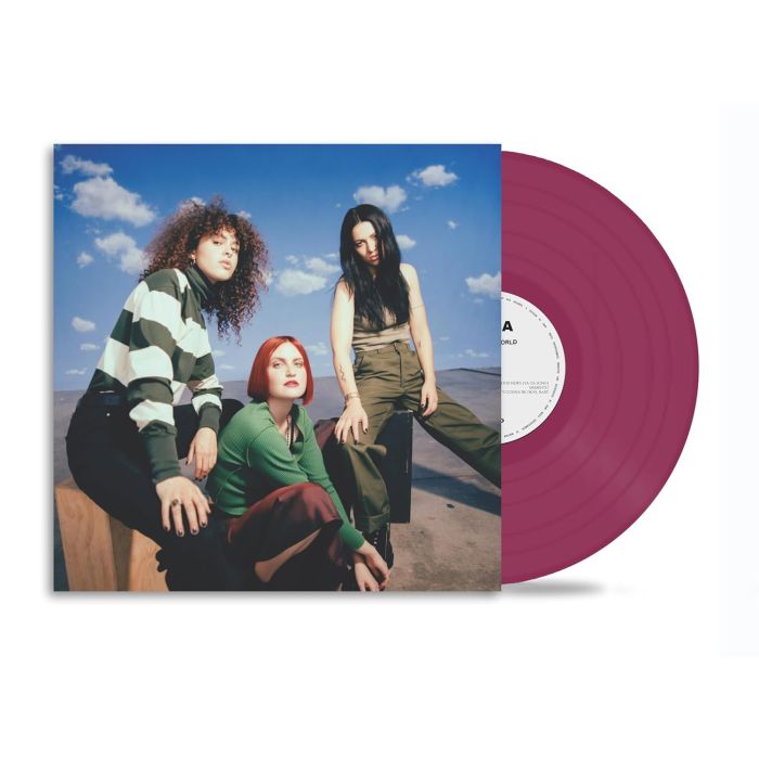 MUNA - SAVES THE WORLD (RASPBERRY VINYL)
