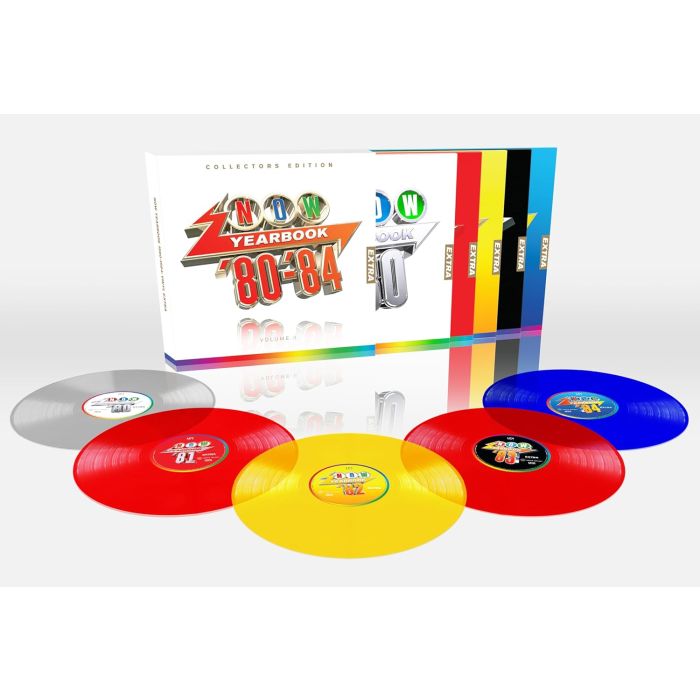 VARIOUS ARTISTS - NOW YEARBOOK 1980-1984 (COLOURED VINYL)