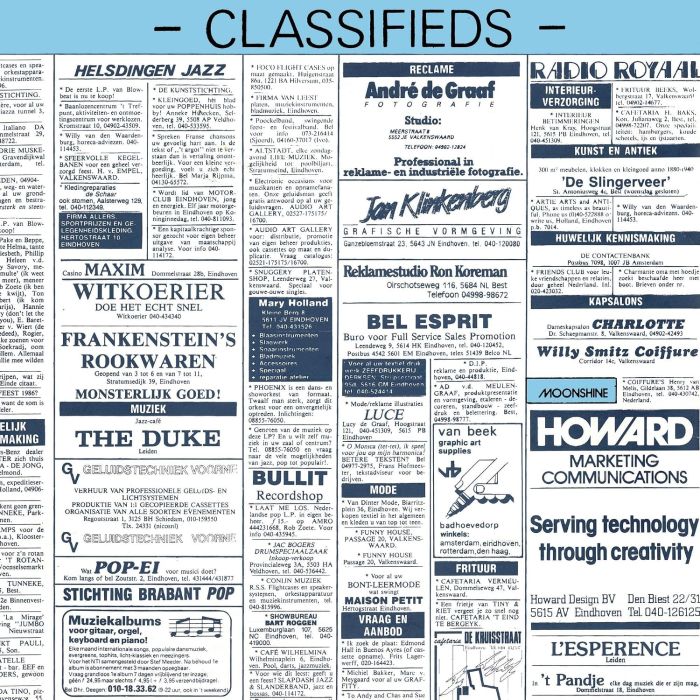 MONICA RYPMA - CLASSIFIEDS