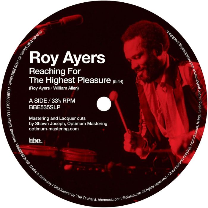 ROY AYERS - REACHING THE HIGHEST PLEASURE / I AM YOUR MIND PART 2 (PEPE BRADO