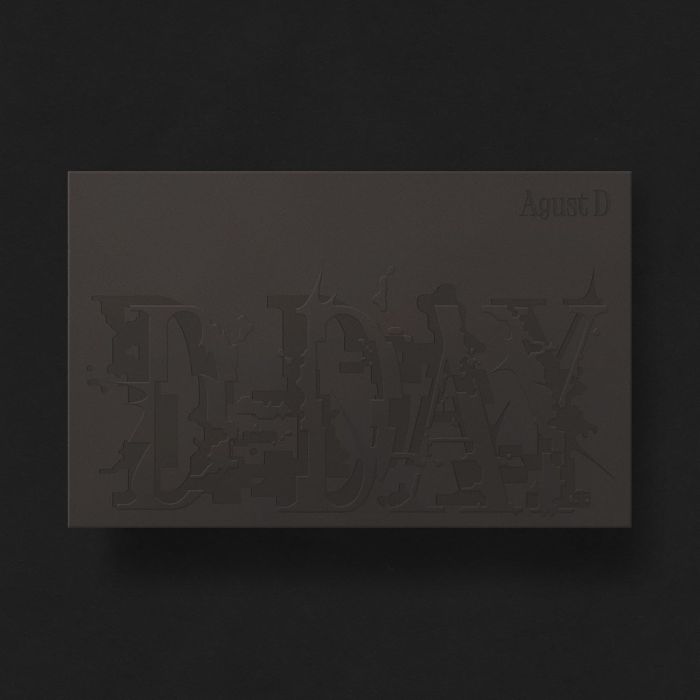 AGUST D (SUGA OF BTS) - D-DAY (VERSION 02)