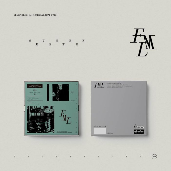 SEVENTEEN - FML (10TH MINI ALBUM) (FALLEN, MISFIT, LOST VERSION)