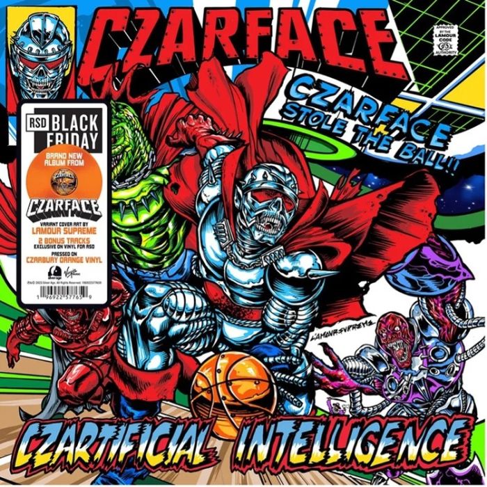 (BF23) CZARFACE - Czartificial Intelligence (Stole The Ball Edition) (COLOR LP)