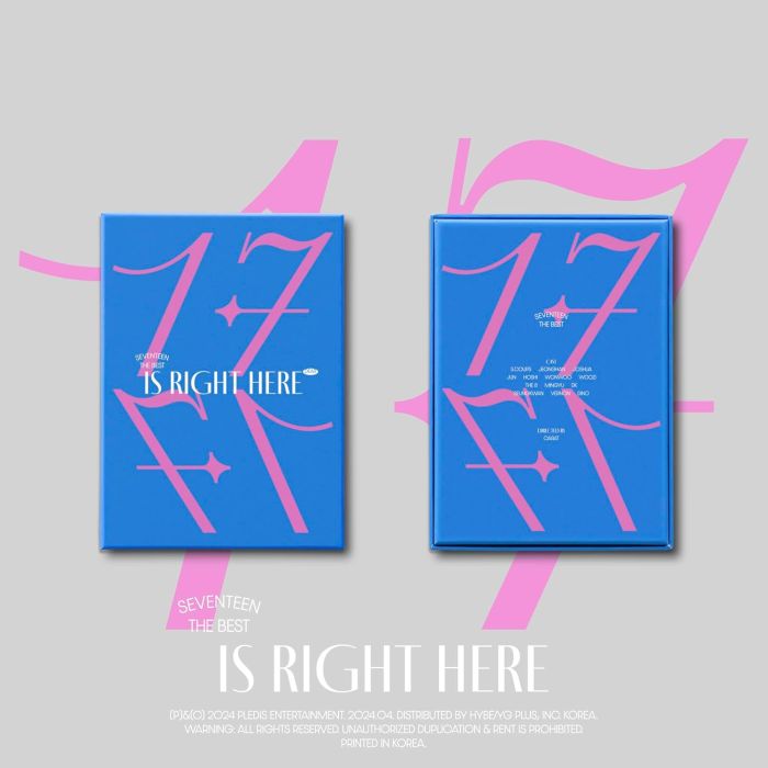 SEVENTEEN - SEVENTEEN BEST ALBUM 17 IS RIGHT HERE (DEAR VER.)