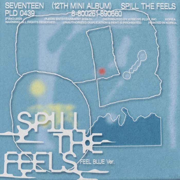 SEVENTEEN - SPILL THE FEELS - SEVENTEEN 12TH MINI ALBUM (FEEL BLUE VER.)