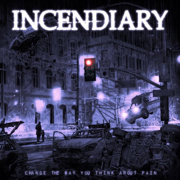 INCENDIARY - CHANGE THE WAY YOU THINK ABOUT PAIN (CLOUDY RED VINYL)