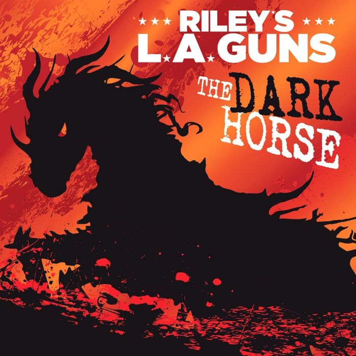 L.A. GUNS - DARK HORSE/THE BALLAD OF JAYNE (RED VINYL)