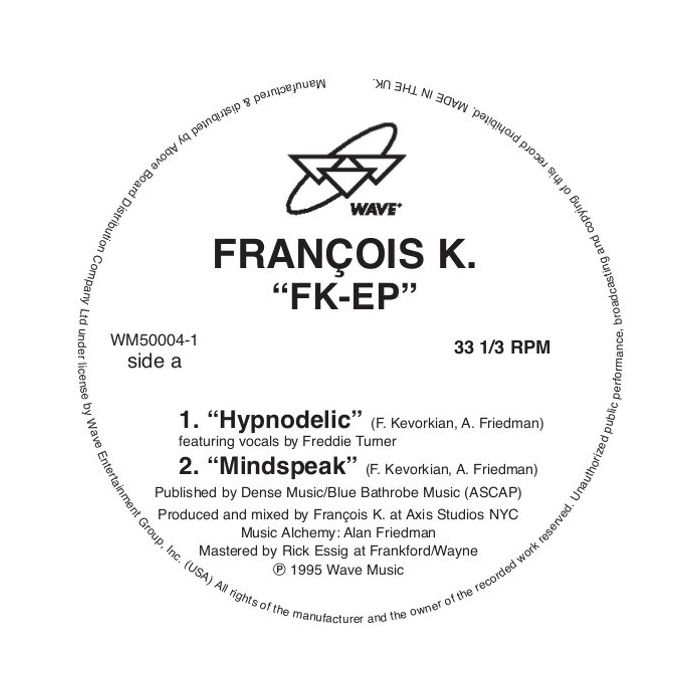 FRANCOIS K - FK-EP