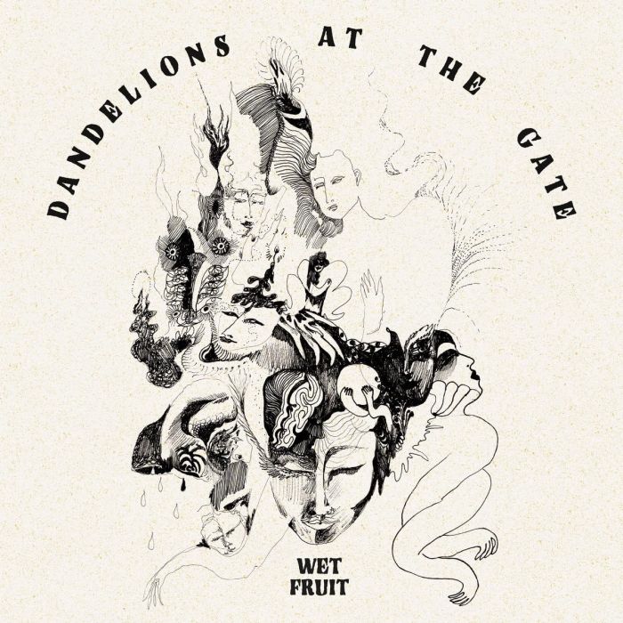 WET FRUIT - DANDELIONS AT THE GATE