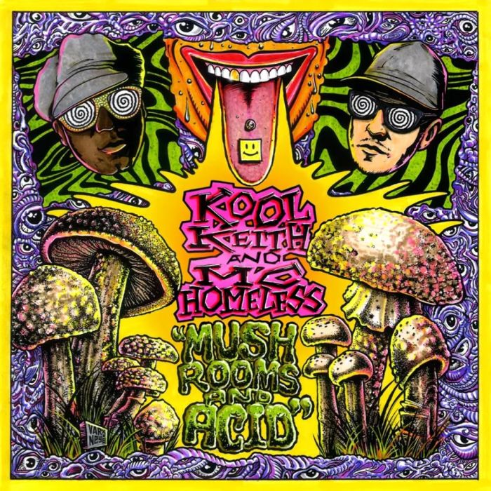 KOOL KEITH & MC HOMELESS - MUSHROOMS & ACID (ECO-MIX COLOR VINYL) (RSD)