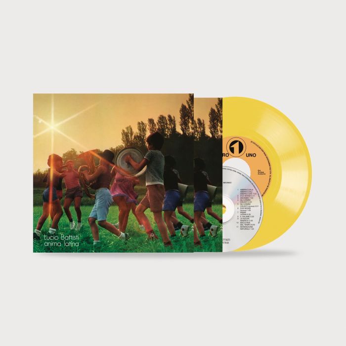LUCIO BATTISTI - ANIMA LATINA (7 INCH/YELLOW VINYL)