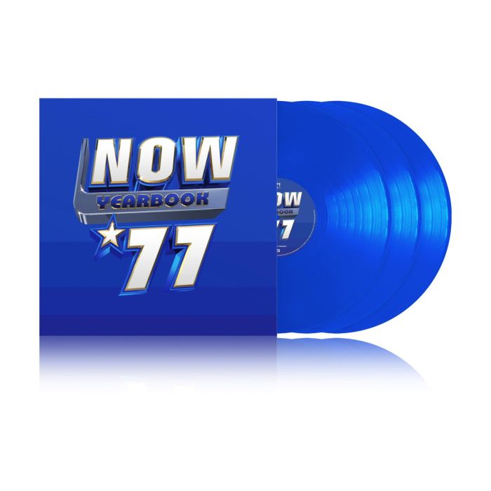 VARIOUS ARTISTS - NOW - YEARBOOK 1977 (BLUE VINYL)
