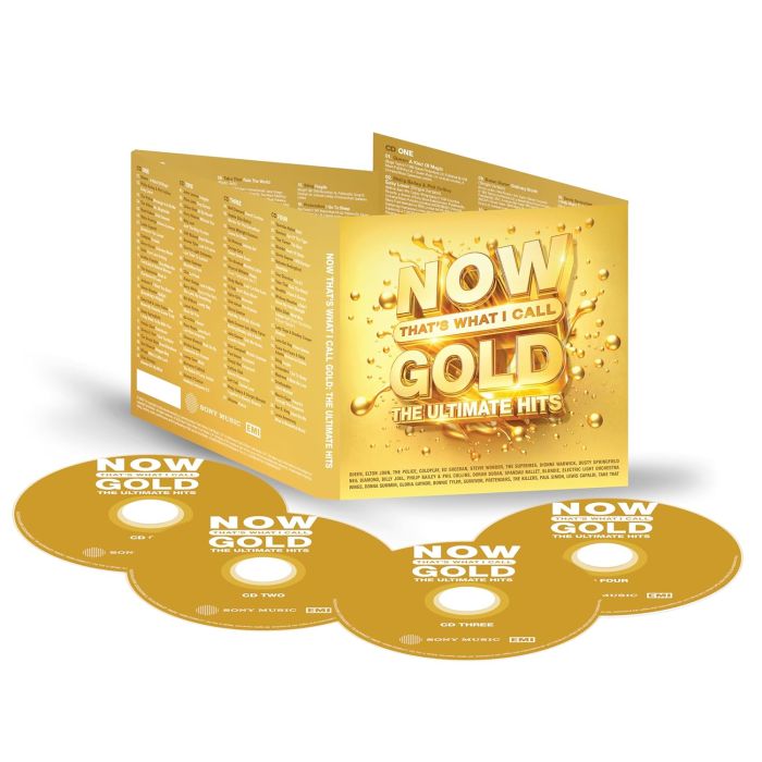 VARIOUS ARTISTS - NOW THATS WHAT I CALL GOLD - THE ULTIMATE HITS