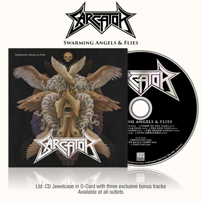 SARCATOR - SWARMING ANGELS & FLIES (O-CARD/BONUS TRACKS)