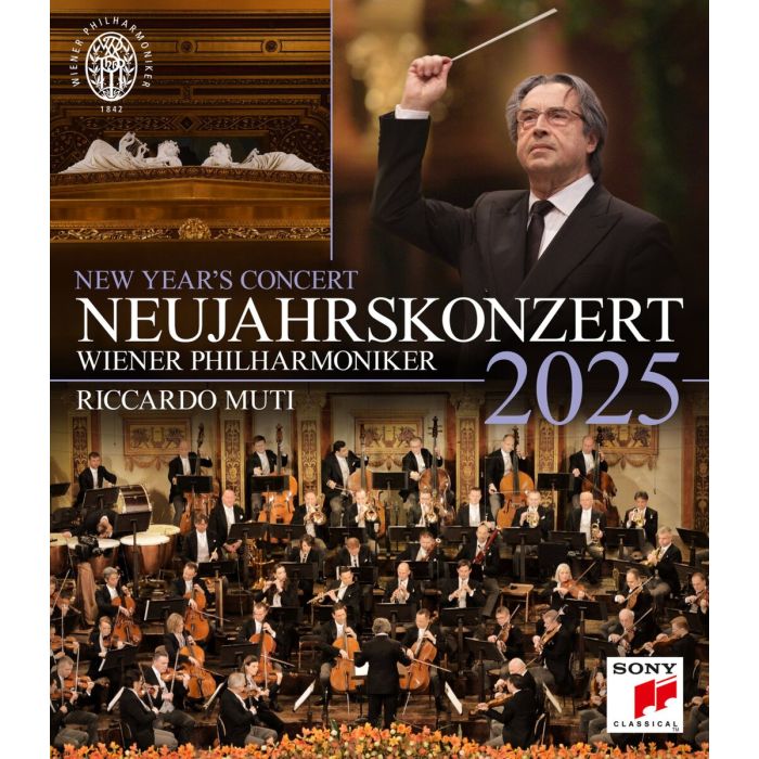 MUTI,RICCARDO & WIENER PHILHARMONIKER - NEUJAHRSKONZERT 2025/NEW YEAR'S CONCERT 2025/CONCERT DU NOUVEL AN