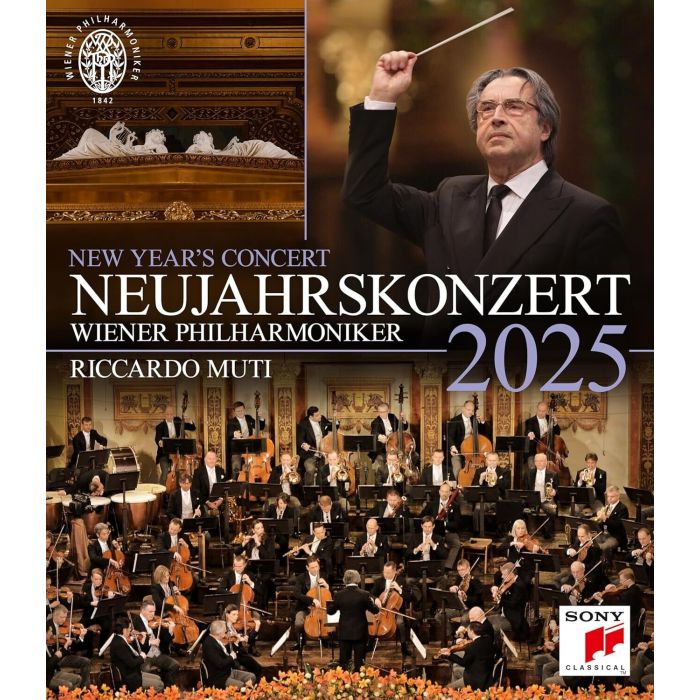 MUTI,RICCARDO & WIENER PHILHARMONIKER - NEUJAHRSKONZERT 2025/NEW YEAR'S CONCERT 2025/CONCERT DU NOUVEL AN
