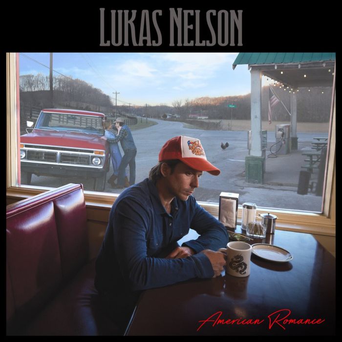 LUKAS NELSON - AMERICAN ROMANCE (BLACK/WHITE SPLIT VINYL)