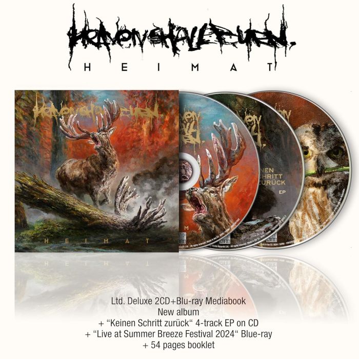 [2CD/BLU-RAY] HEAVEN SHALL BURN - HEIMAT