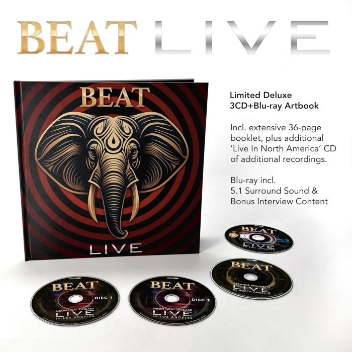 [3CD/BLU-RAY] BEAT - LIVE
