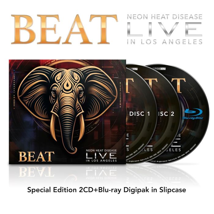 [2CD/BLU-RAY] BEAT - LIVE