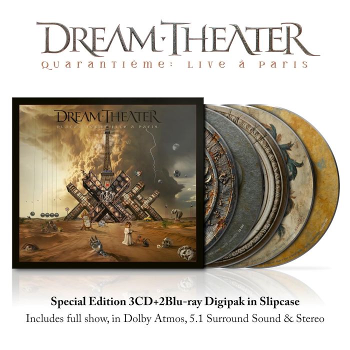 DREAM THEATER - QUARANTIEME: LIVE A PARIS