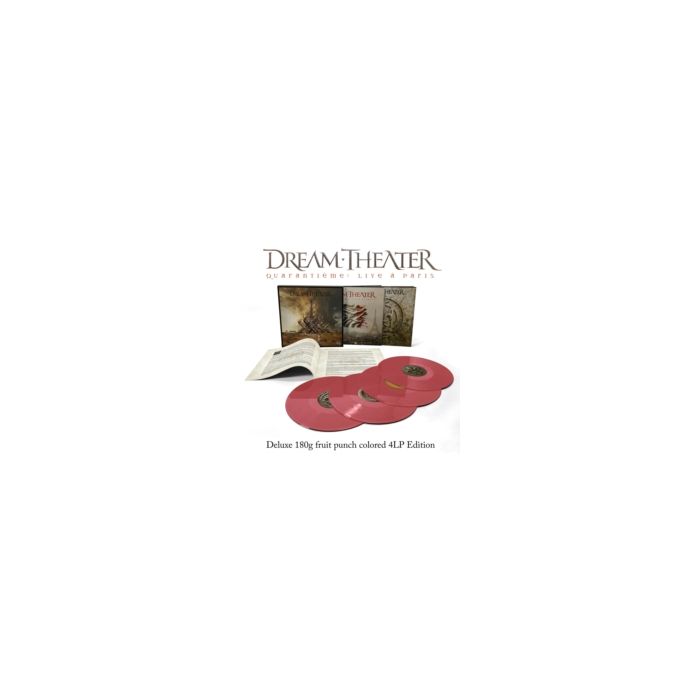DREAM THEATER - QUARANTIEME: LIVE A PARIS (FRUIT PUNCH COLORED VINYL)