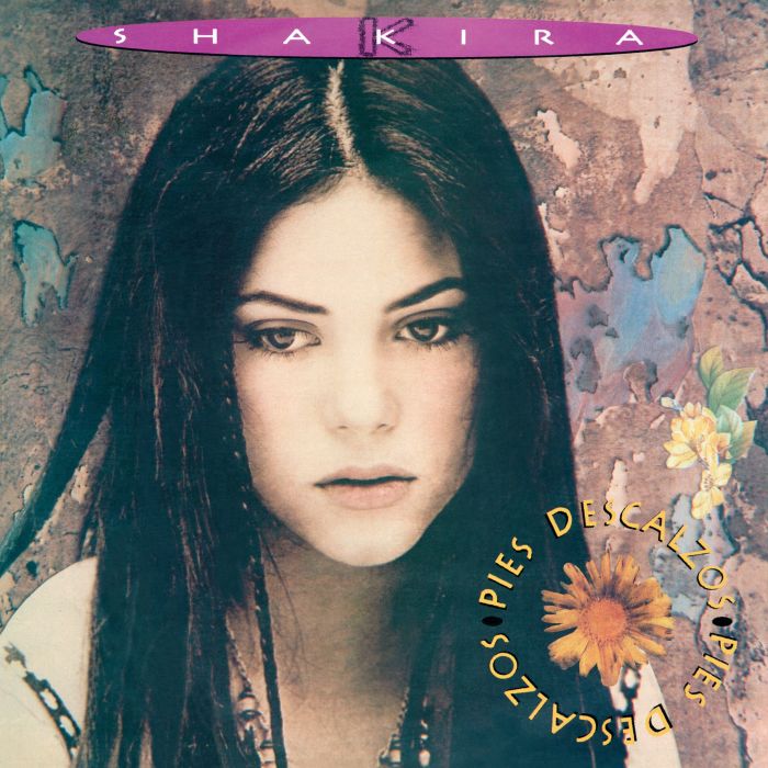 SHAKIRA - PIES DESCALZOS (VIBRANT YELLOW W/ RED SWIRL MARBLE VINYL)