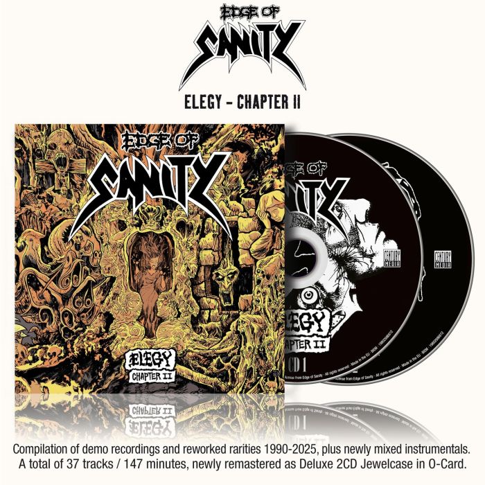 EDGE OF SANITY - ELEGY - CHAPTER II (DEMOS COMP.) (LTD. DELUXE)