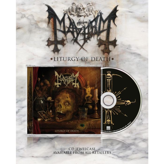 MAYHEM - LITURGY OF DEATH (JEWELCASE)
