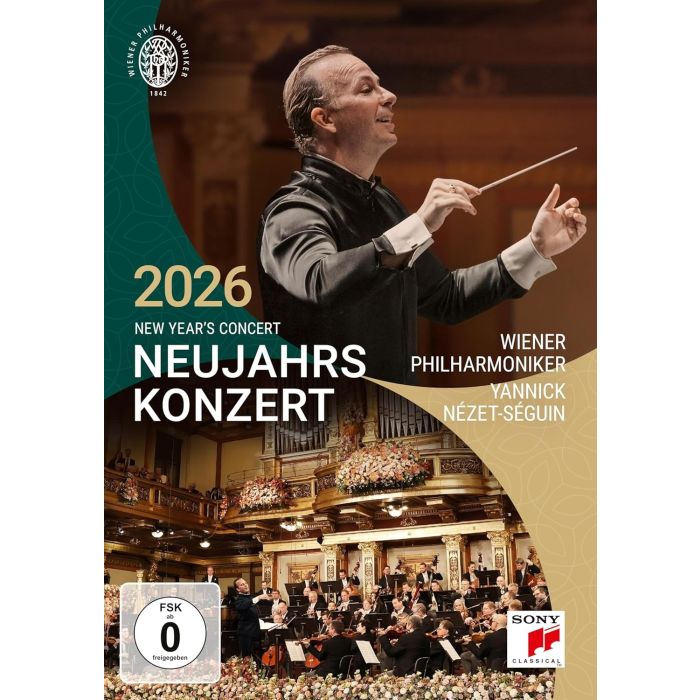 WIENER PHILHARMONIKER & YANNICK NEZET-SEGUIN - NEUJAHRSKONZERT 2026/NEW YEAR'S CONCERT 2026/CONCERT DU NOUVEL AN