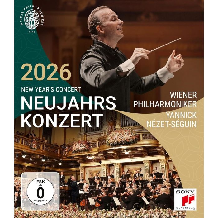 WIENER PHILHARMONIKER & YANNICK NEZET-SEGUIN - NEUJAHRSKONZERT 2026/NEW YEAR'S CONCERT 2026/CONCERT DU NOUVEL AN