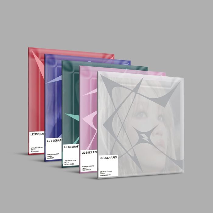 LE SSERAFIM - 4TH MINI ALBUM CRAZY (COMPACT VER.)
