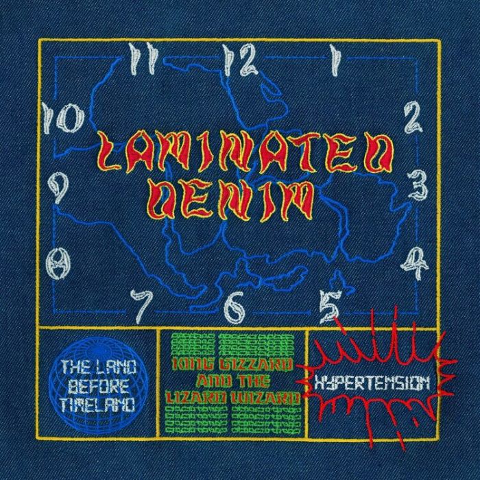 KING GIZZARD & THE LIZARD WIZARD - LAMINATED DENIM (LUCKY RAINBOW VINYL)