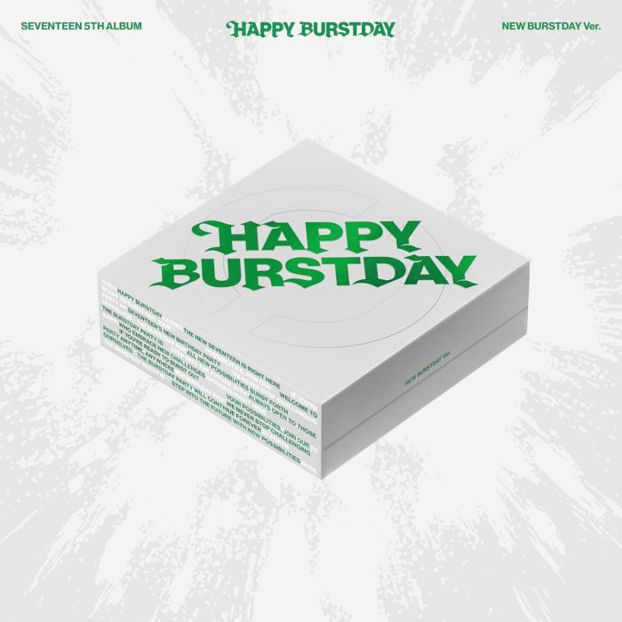 SEVENTEEN - SEVENTEEN 5TH ALBUM HAPPY BURSTDAY (NEW BURSTDAY VER.)