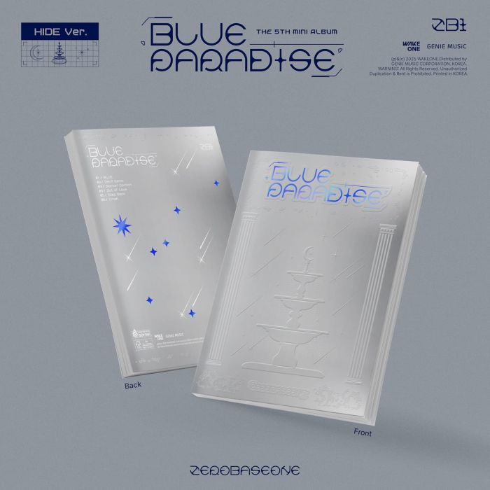 ZEROBASEONE - BLUE PARADISE (HIDE VER.)