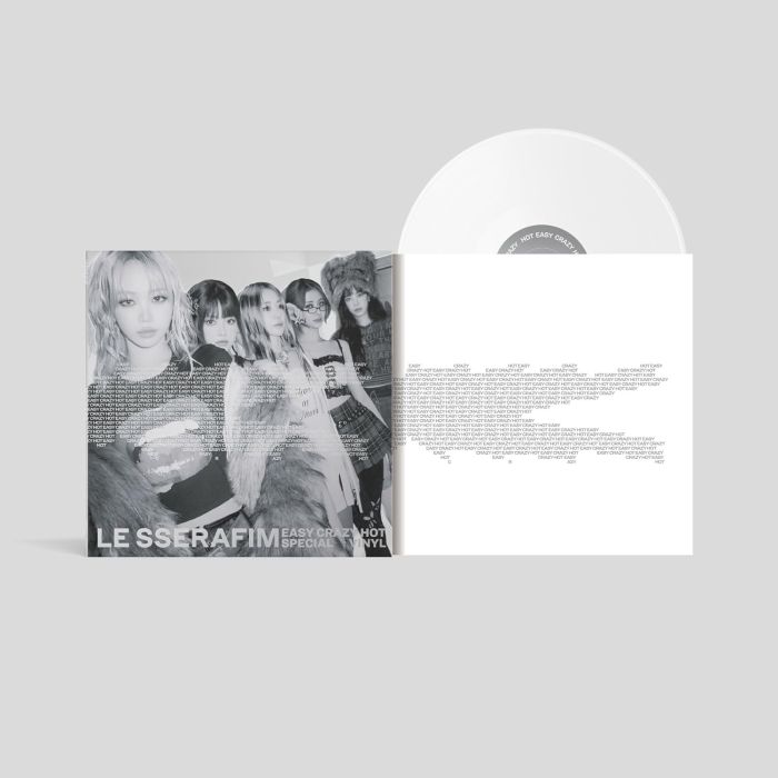 LE SSERAFIM - EASY-CRAZY-HOT (SPECIAL VINYL/CARBON BLACK VINYL)