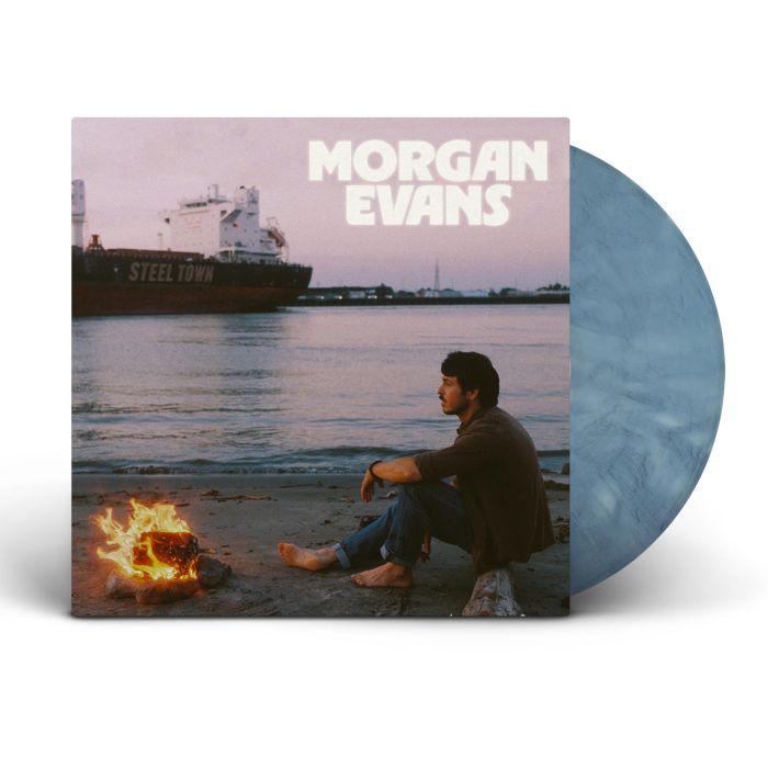 MORGAN EVANS - STEEL TOWN (BLUE VINYL)