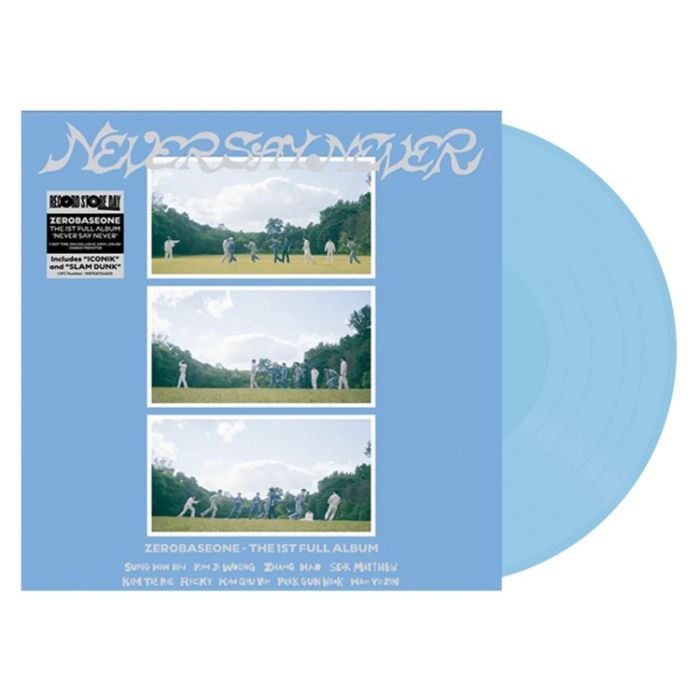 (RSD26) Zerobaseone - Never Say Never [LP] (Blue Vinyl, limited to 3000, indie-exclusive)