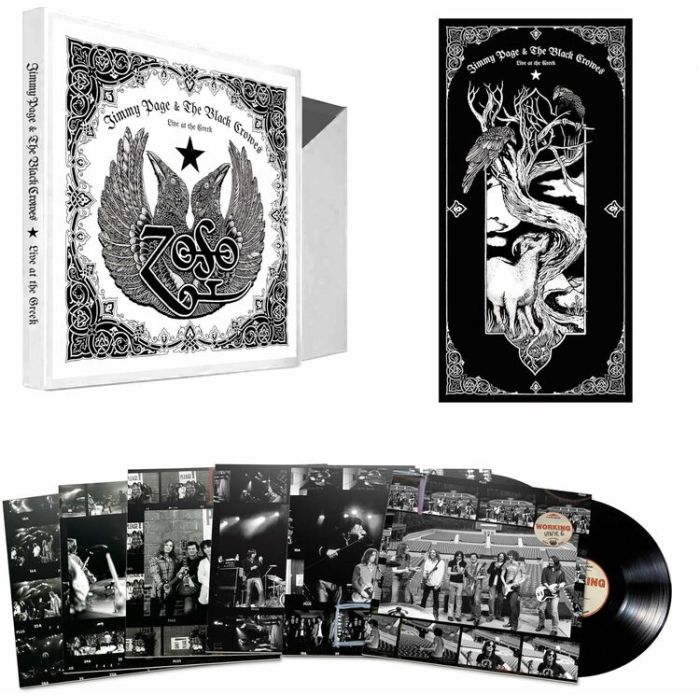 JIMMY PAGE & THE BLACK CROWES - Live At Greek (BOX 6xLP)
